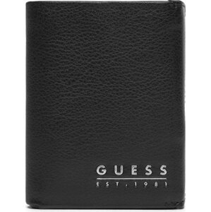 Velká pánská peněženka Guess SMMETL LEA65 Černá