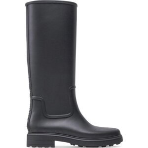 Holínky Calvin Klein Rain Boot Knee W/Flc HW0HW01265 Ck Black BAX