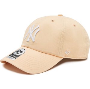 Kšiltovka 47 Brand Mlb New York Yankees '47 Clean Up W/ No Loop Label B-NLRGW17GWS-AF Apricot