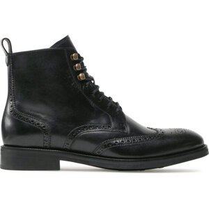 Kozačky Lord Premium Boots Brogues 5601 Black L01