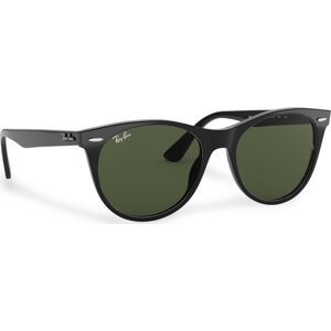 Sluneční brýle Ray-Ban Wayfarer II Classic 0RB2185 901/31 Black/Green Classic