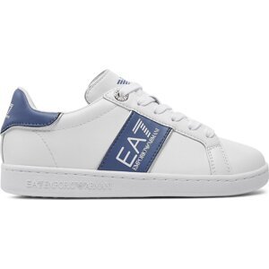 Sneakersy EA7 Emporio Armani XSX109 XOT74 T502 White+Marlin+Silver