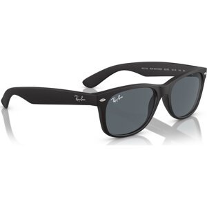 Sluneční brýle Ray-Ban New Wayfarer 0RB2132 622/R5 Rubber Black/Blue
