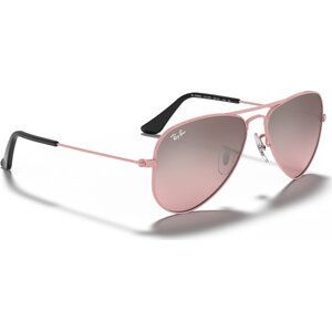 Sluneční brýle Ray-Ban Aviator 0RJ9506S 211/7E Růžová