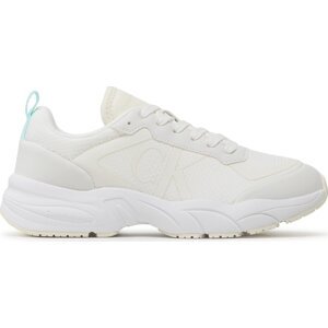 Sneakersy Calvin Klein Jeans Retro Tennis Over Mesh Wn YW0YW00946 White/Creamy White 0K6