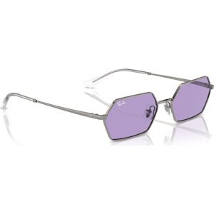 Sluneční brýle Ray-Ban Yevi Bio Based 0RB3728 004/1A Gunmetal/Violet