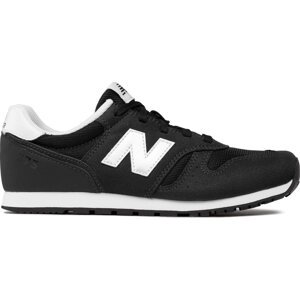Sneakersy New Balance YC373KB2 Černá
