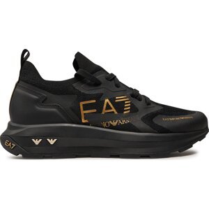 Sneakersy EA7 Emporio Armani X8X113 XK269 M701 Triple Black/Gold