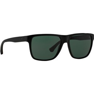 Sluneční brýle Emporio Armani 0EA4035 501771 Shiny Black/Green
