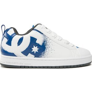 Sneakersy DC Court Graffik 300529 White/Blue/Grey XWBS