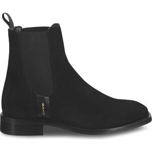 Kotníková obuv s elastickým prvkem Gant Fayy Chelsea Boot 27553384 Black
