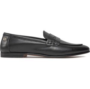 Lordsy Tommy Hilfiger Essential Leather Loafer FW0FW07769 Black BDS