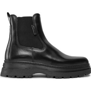 Kotníková obuv s elastickým prvkem Gant Rockdor Chelsea Boot 27651427 Black