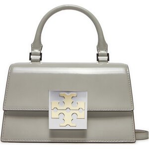 Kabelka Tory Burch Bon Bon Spazzolato Mini Top-Handle Bag 148865 Cloud Gray 020