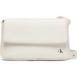Kabelka Calvin Klein Jeans Block Flap Pu K60K611467 Bright White YAF