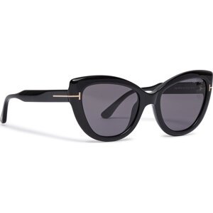 Sluneční brýle Tom Ford FT0762 Shiny Black /Smoke 01A