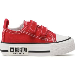 Plátěnky Big Star Shoes KK374076 Red
