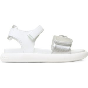 Sandály Calvin Klein Jeans Velcro Sandal V3A2-80496-1598 S Stříbrná