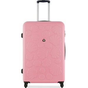 Velký kufr Semi Line T5697-3 Růžová