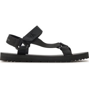 Sandály Calvin Klein Jeans Sandal Velcro Rp In Btw YM0YM00944 Triple Black 0GT