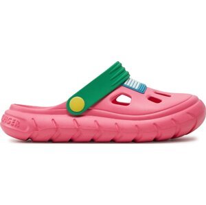 Sandály Tommy Hilfiger Comfy Sandal T3A2-33291-0083 S Fuxia/Green A577