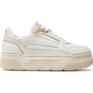 Sneakersy EA7 Emporio Armani X7X010 XK334 S288 Off White+Light Gold