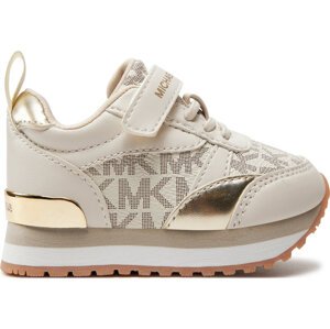 Sneakersy MICHAEL KORS KIDS MK100936 Vanilla/Pale Gold