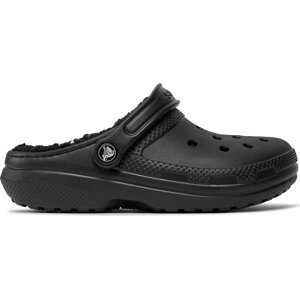 Nazouváky Crocs Classic Lined Clog 203591 Black/Black