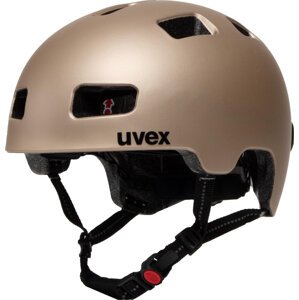 Cyklistická helma Uvex City 4 4100500417 Soft Gold Mat