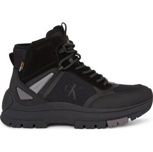 Turistická obuv Calvin Klein Jeans Hiking Lace Up Boot Cor YM0YM00762 Black/Stormfront 00T