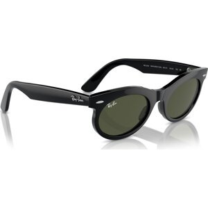 Sluneční brýle Ray-Ban Wayfarer Oval 0RB2242 901/31 Black/Green
