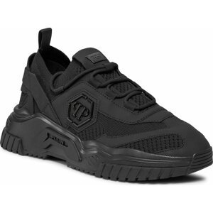 Sneakersy PHILIPP PLEIN Runner Hexagon FACS USC0399 PTE003N Black/Black 0202