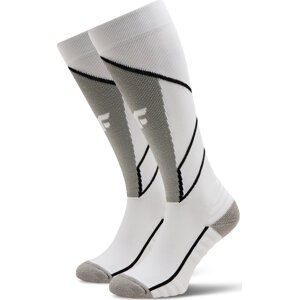 Lyžařské ponožky 4F 4FWAW23UFSOF108 Bílá