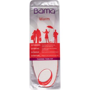 Oteplující vložky Bama Thermo Thin Fit 31000478174 r.46 Bílá