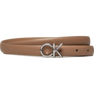 Dámský pásek Calvin Klein Ck Thin Belt 1.5Cm K60K612360 Béžová