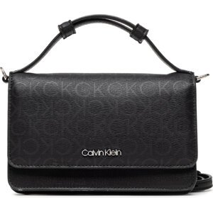 Kabelka Calvin Klein Ck Must Mini Bag W/Flap Epi Mono K60K610289 Černá