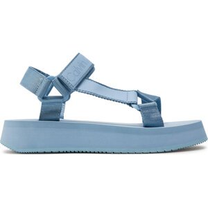 Sandály Calvin Klein Jeans Sandal Velcro Webbing Dc YW0YW01353 Modrá