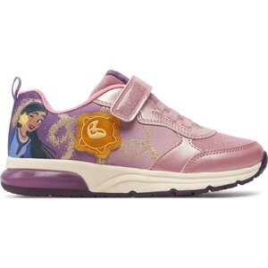 Sneakersy Geox J Spaceclub Girl J458VA 0ANAJ CE88U S Růžová