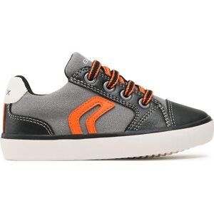 Sneakersy Geox J Gisli Boy J155CD010FEC0036 M Grey/Orange