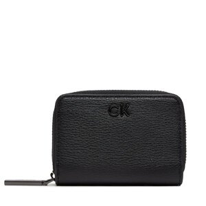 Malá dámská peněženka Calvin Klein Ck Daily Small Zip Around K60K612177 Černá