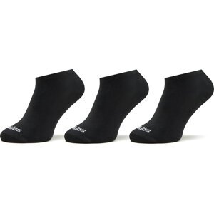 Kotníkové ponožky Unisex adidas Thin Linear Low-Cut Socks 3 Pairs IC1299 Černá