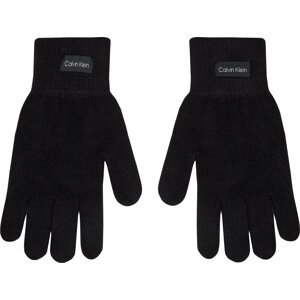 Dámské rukavice Calvin Klein Essential Knit Gloves K60K611167 Černá