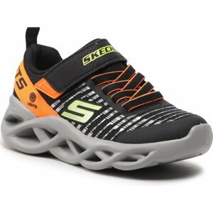 Sneakersy Skechers Novlo 401650L/BKOR Black/Orange