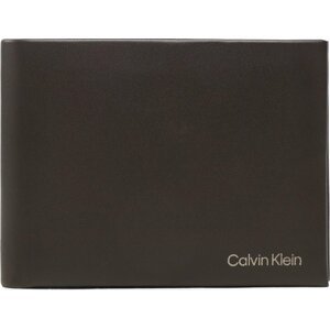 Velká pánská peněženka Calvin Klein Ck Concise Trifold 10Cc W/Coin L K50K510600 BAW