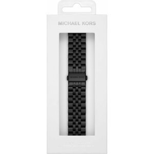 Vyměnitelný řemínek na chytré hodinky Michael Kors MKS8056E Black