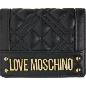 Malá dámská peněženka LOVE MOSCHINO JC5601PP1HLA0000 Nero