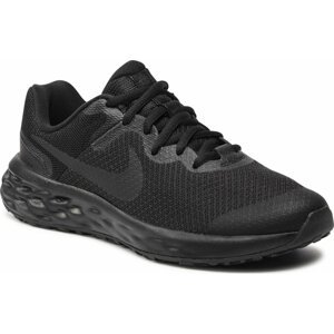 Boty Nike Revolution 6 Nn (GS) DD1096 001 Black/Black/Dk Smoke Grey