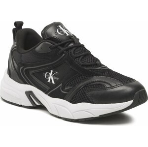 Sneakersy Calvin Klein Jeans Retro Tennis Su-Mesh YM0YM00589 Black BDS