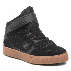 Sneakersy DC Pure High-Top Ev ADBS300324 Black/Gum (Bgm)