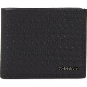 Pánská peněženka Calvin Klein Minimalism Bifold 6Cc W/Bill K50K510894 Black/Tonal Mono 01O